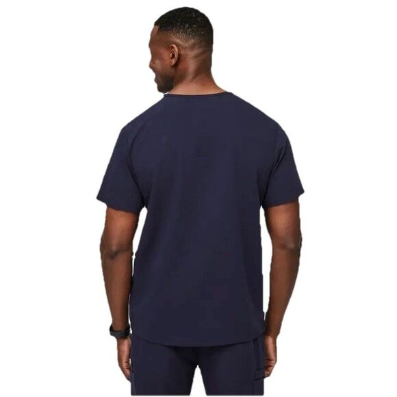 FIGS Mens Leon Three-Pocket Scrub Top Size XL Navy Blue Medical Nurse NWT - Picture 5 of 10